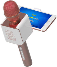 Load image into Gallery viewer, Tzumi Electronics 4955-B PopSolo Bluetooth Karaoke Microphone &amp; Speaker