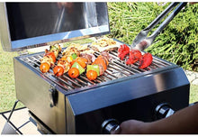 Load image into Gallery viewer, Nexgrill Industries Inc. 820-0033 2-Burner Portable Propane Gas Table Top Grill