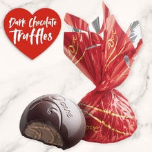 Load image into Gallery viewer, Dove Silky Smooth Dark Chocolate Truffles Tube, 6 oz