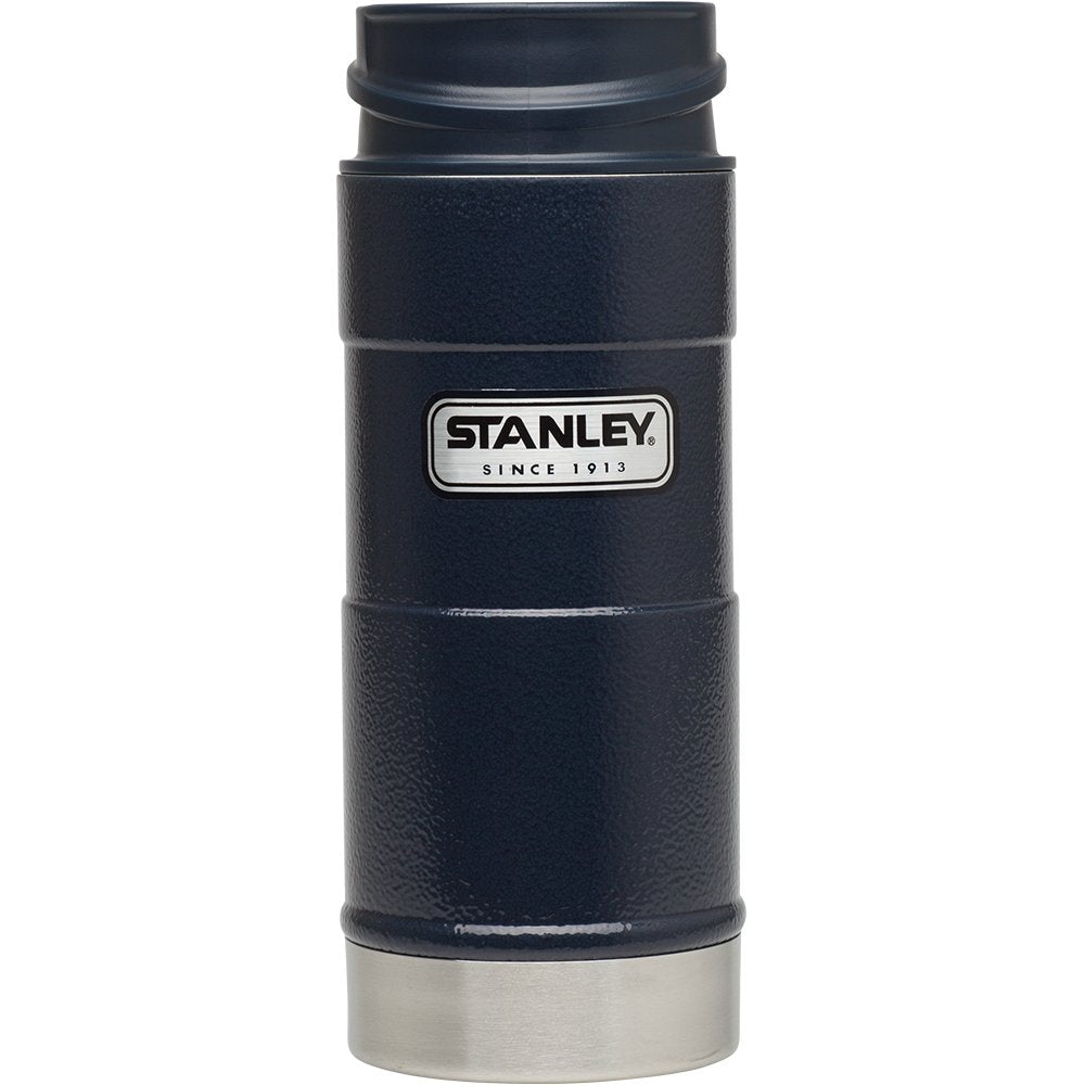Stanley Classic One Hand Vacuum Mug 16oz Hammertone Navy
