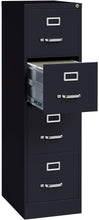 Load image into Gallery viewer, Hirsh Industries 22&quot; Deep Vertical File Cabinet 4-Drawer Letter Size Black, 17892