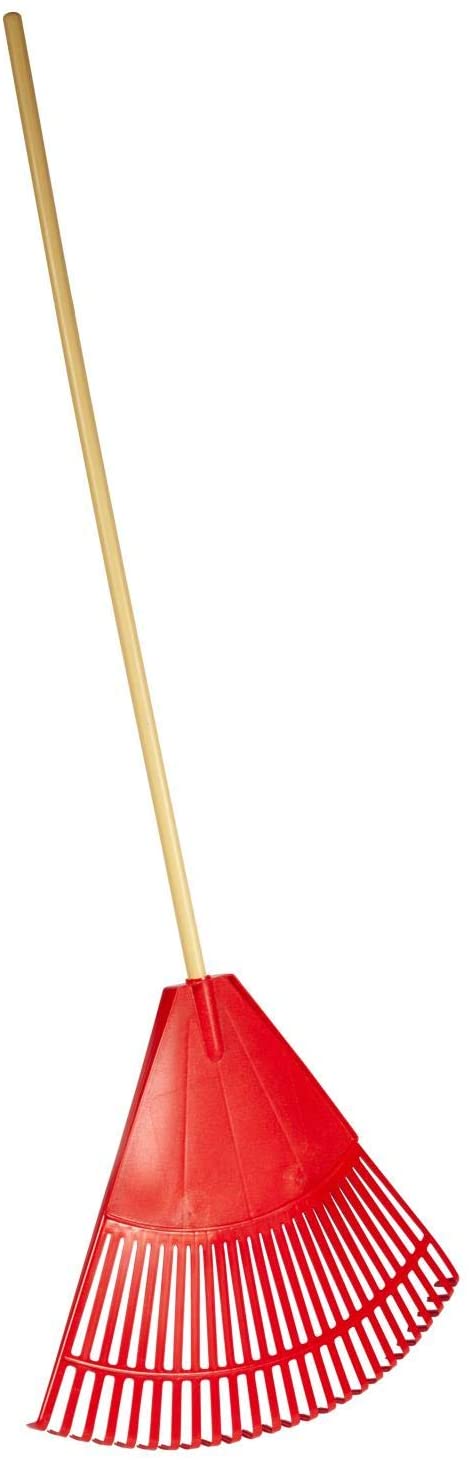 Cavex Emsco Series 24 in. 25-Tine Poly Leaf Rake
