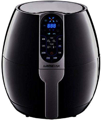 GoWISE USA 3.7-Quart Programmable Air Fryer with 8 Cook Presets