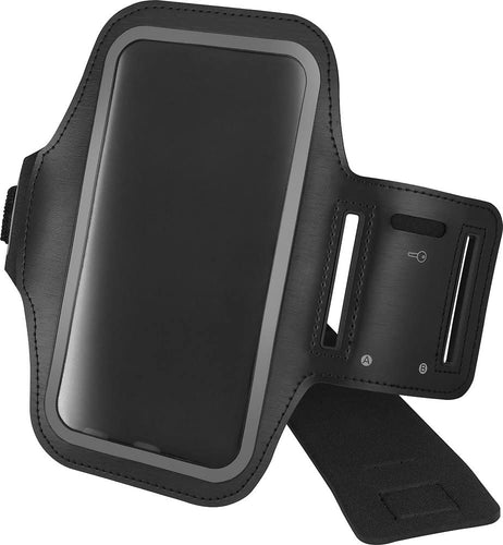 Insignia - Fitness Armband for Apple iPhone 7 Plus/6s Plus and Samsung S8+ - Black