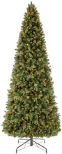 Load image into Gallery viewer, Home Accents Holiday 12 ft. Westwood White Fir LED Pre-Lit Artificial Christmas Tree with 1200 Warm White Micro Dot Lights