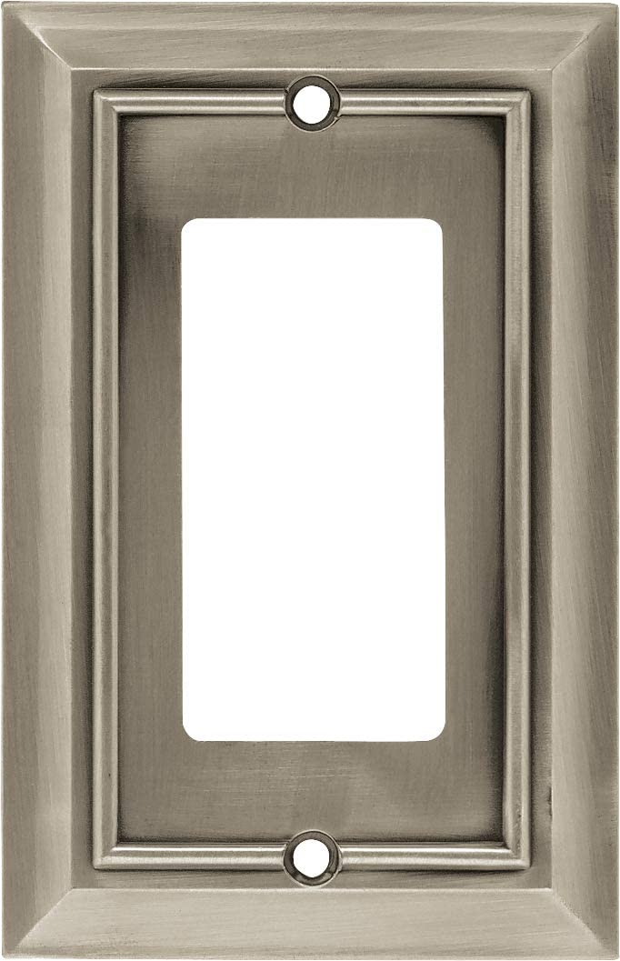 Brainerd Architectural Single GFCI/Rocker Wall Plate/Switch Plate/Cover