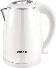Load image into Gallery viewer, COSORI Double Wall 304 Stainless Steel BPA Free Hot Water Boiler Auto Shut-Off and Boil-Dry Protection