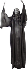 Load image into Gallery viewer, Haunted Hill Farm HHRPR-5FLSA Life-Size Animatronic Reaper, Indoor/Outdoor Halloween Decoration, Multi