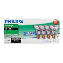 Load image into Gallery viewer, Philips Halogen Dimmable PAR20 Flood Light Bulb: 2900-Kelvin, 39-Watt (50-Watt Equivalent), E26 Medium Screw Base, Soft White, 4-Pack
