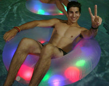 Load image into Gallery viewer, Pool Candy Deluxe Illuminated Water Tube with Handles