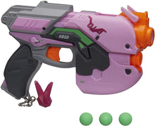 Load image into Gallery viewer, NERF Overwatch D.Va Rival Blaster with 3 Overwatch Rival Rounds