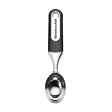 Load image into Gallery viewer, KitchenAid Stainless Steel Ice Cream Scoop, Black