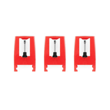 Load image into Gallery viewer, Victrola ITNP-LC1 3 Pack Turntable Replacement Needles for Various Record Players White
