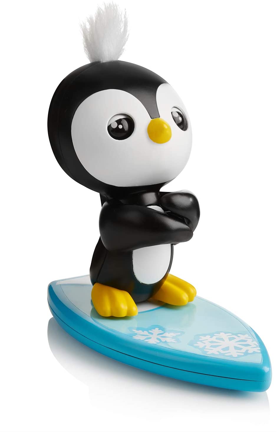 WowWee Fingerlings Baby Penguin - Tux (Black & White) - Interactive Toy