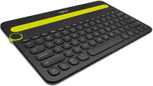 Load image into Gallery viewer, Logitech Bluetooth Multi-Device Keyboard K480 – Black – Works with Windows and Mac Computers, Android and iOS Tablets and Smartphones