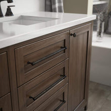 Load image into Gallery viewer, Charmaine 12 in. (305mm) Center-to-Center Venetian Bronze Appliance Drawer Pull