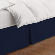 Load image into Gallery viewer, Levinsohn Tailored Wraparound Bedskirt Never Lift Your Mattress Classic 14” Drop Length Pleated Styling