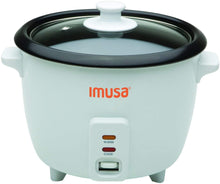 Load image into Gallery viewer, IMUSA SMALL APPLIANCES RICE COOKER WITH BLACK NON-STICK