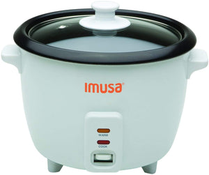 IMUSA SMALL APPLIANCES RICE COOKER WITH BLACK NON-STICK
