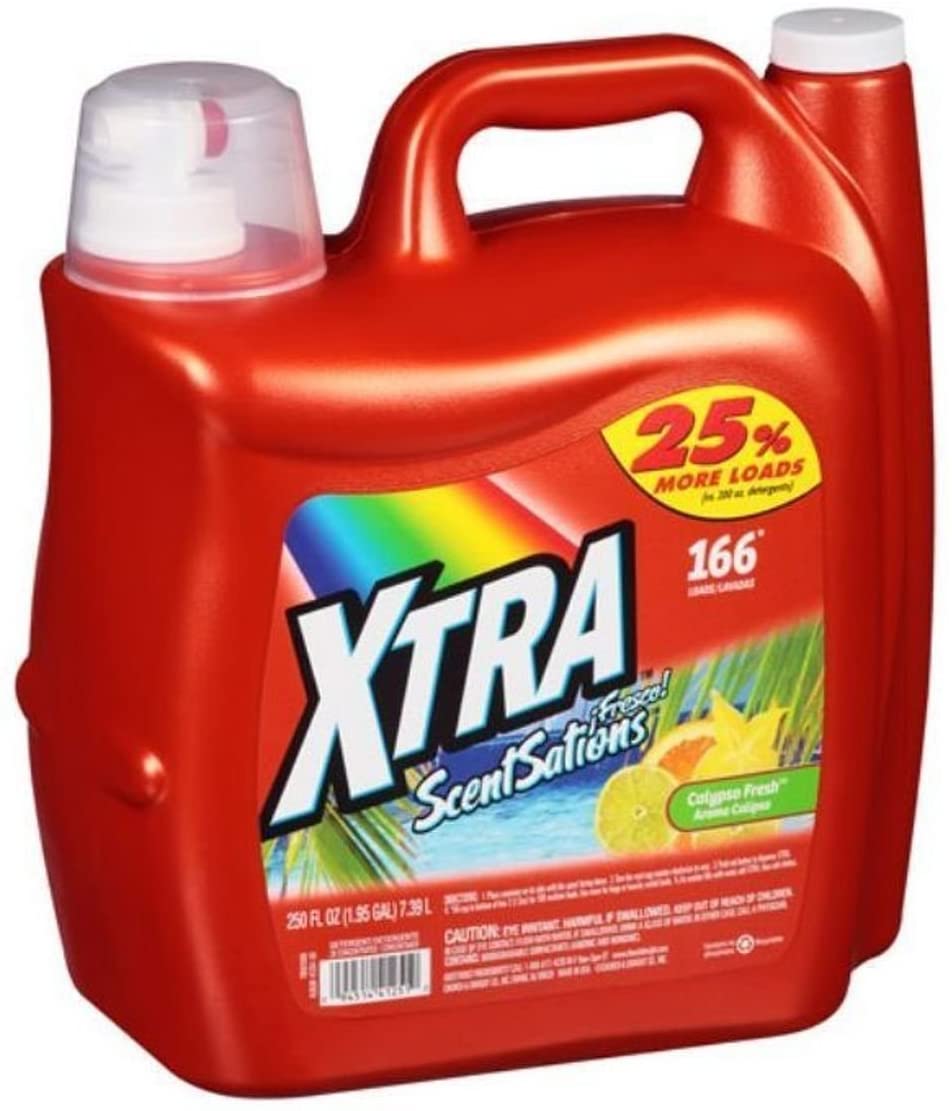 Xtra ScentSations Calypso Fresh Laundry Detergent, 255 Ounce