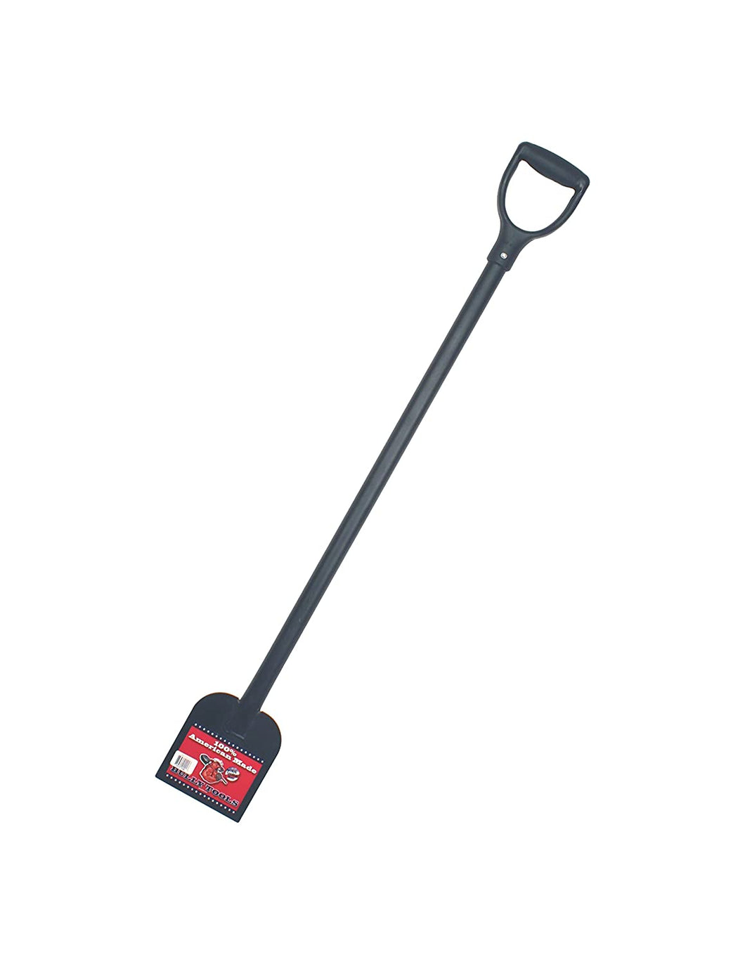 Bully Tools 92201 11-Gauge Sidewalk and Ice Scraper with Steel D-Grip Handle