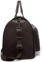 Load image into Gallery viewer, Hook &amp; Albert Men&#39;s Top Grain Gen 2 Garment Weekender Bag with Shoulder Strap Carry-On Collection (Espresso)