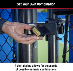 Master Lock 178D Set Your Own Combination Lock, 1 Pack, Black