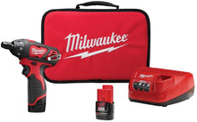 Load image into Gallery viewer, Milwaukee 2401-20 M12 12-Volt Lithium-Ion Cordless 1/4 in. Hex Screwdriver