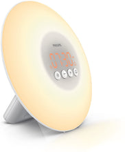 Load image into Gallery viewer, Philips SmartSleep HF3500/60 Wake-Up Light Therapy Alarm Clock with Sunrise Simulation, White