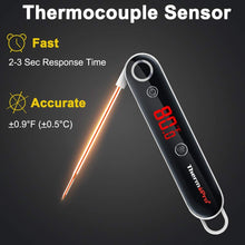 Load image into Gallery viewer, ThermoPro TP18 Ultra Fast Thermocouple Digital Instant Read Meat Thermometer for Grilling BBQ Smoker Kitchen Food Cooking Thermometer for Oil Deep Fry Candy Thermometer