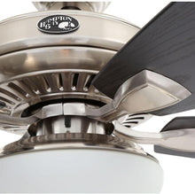 Load image into Gallery viewer, Hampton Bay Gazebo 52 in. LED Indoor/Outdoor Brushed Nickel Ceiling Fan