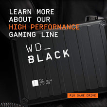 Load image into Gallery viewer, WD 2TB Gaming Drive Works with Playstation 4 Portable External Hard Drive - WDBDFF0020BBK-WESN