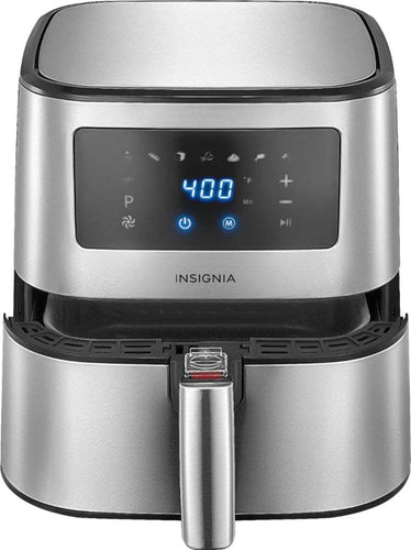Insignia - 5-qt. Digital Air Fryer - Stainless Steel