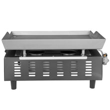 Load image into Gallery viewer, Royal Gourmet Portable 2 Burner Propane Gas Grill Griddle