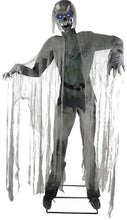 Load image into Gallery viewer, 72&quot; Twitching Ghoul Skeleton Rotating Haunted Prop Halloween Decoration Décor