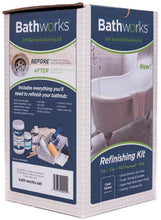 Load image into Gallery viewer, Bathworks DIY Bathtub &amp; Tile Refinishing Kit w/Non-Slip Protection; 22 oz; Tub; Tile; Wall Surround; Sink; Quick 24 hour dry time; High Gloss Resin Finish