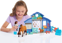 Load image into Gallery viewer, DreamWorks Spirit Riding Free Spirit &amp; Lucky Grooming Paddock, Multi-Color