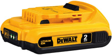 Load image into Gallery viewer, DEWALT 20V MAX Battery, Compact 2.0Ah Double Pack (DCB203-2), Yellow