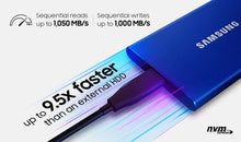 Load image into Gallery viewer, Samsung T7 Touch Portable SSD - 500GB - USB 3.2