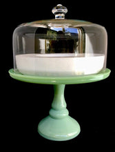 Load image into Gallery viewer, The Pioneer Woman Timeless Beauty 10" Cake Stand with Glass Cover