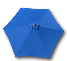 Load image into Gallery viewer, Formosa Covers 9ft Umbrella Replacement Canopy 6 Ribs in Royal Blue (Canopy Only)