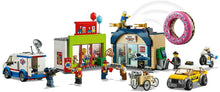 Load image into Gallery viewer, LEGO City Donut Shop Opening 60233 Store Opening Build and Play with Toy Taxi