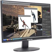 Load image into Gallery viewer, Sceptre E205W-1600 20" 75Hz Ultra Thin LED Monitor HDMI VGA Build-in Speakers, Metallic Black (2018 version)