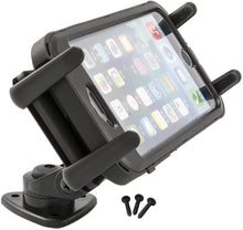 Load image into Gallery viewer, ARKON Phone and Midsize Tablet Adhesive Car Truck Mount for iPhone XS Max XS XR X 8 iPad mini Retail Black, &quot;1&quot;&quot;&quot; (SM628)