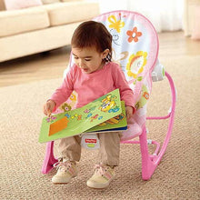Load image into Gallery viewer, Fisher-Price Infant-to-Toddler Rocker Sleeper, Pink Bunny Pattern