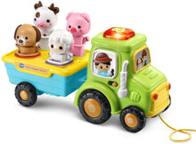Load image into Gallery viewer, VTech Sort and Wiggle Tractor