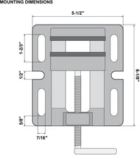 Load image into Gallery viewer, Drill Press Vise