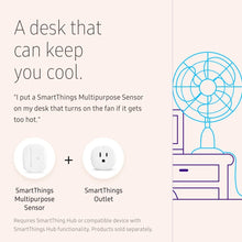 Load image into Gallery viewer, Samsung SmartThings GP-U999SJVLAAA Door &amp; Window Multipurpose Sensor, White