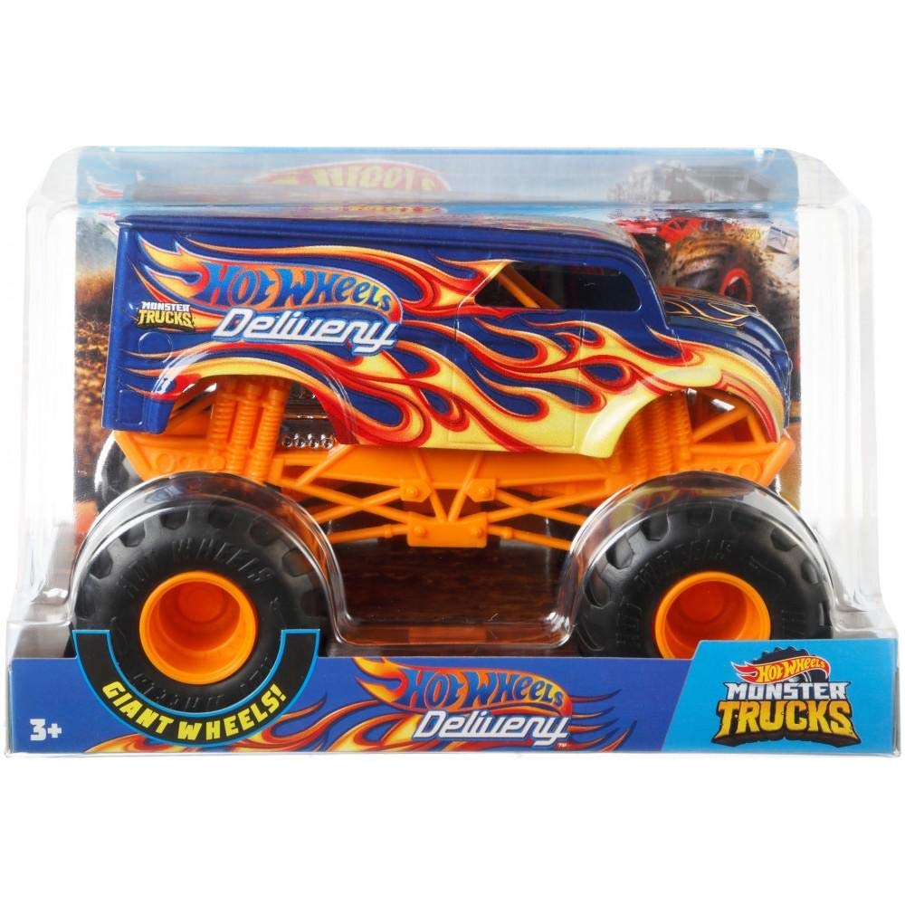 Hot Wheels Monster Trucks Dairy Delivery Vehicle