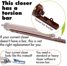 Load image into Gallery viewer, Ideal Security Inc. Deluxe Heavy Duty Door Closer